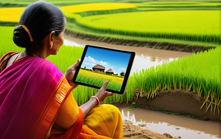 농촌관광기획사 업무 최적화 방법 - **Prompt 1: Digital Showcase of a Bengali Village:**
    A vibrant, sun-drenched scene of a pictures...
