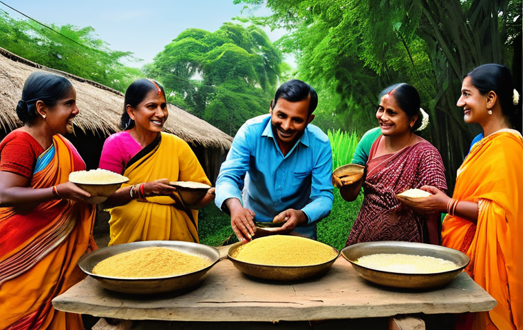 농촌관광기획사 업무 최적화 방법 - **Prompt 1: Digital Showcase of a Bengali Village:**
    A vibrant, sun-drenched scene of a pictures...